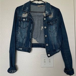 Distressed Denim Jacket